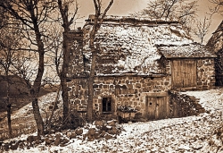 Vielle ferme du plateau du Mezenc