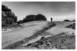 Dans le désert en Egypte