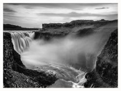 Cascade de Dettifoss d'Islande