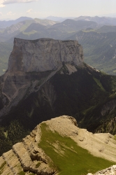 Du haut du grand Veymont dans le Vercors