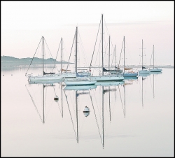 Marine géométrique en heigh key