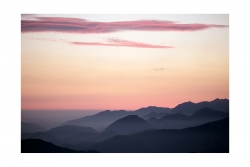 Aube rose sur Xiberoa