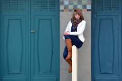 Faustine à Deauville