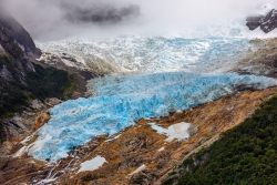 Glacier Balmaceda en Patagonie