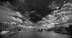 vue depuis le pont des arts