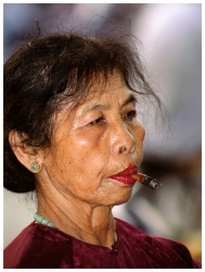 La dame au cigare