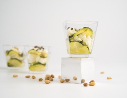 Courgette , Féta ..... petite dégustation