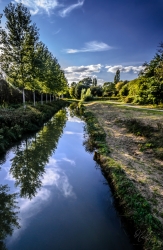 Le canal de l'Ourcq