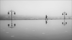 Bord d'eau blanc