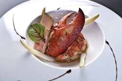 Homard et foie d'oie