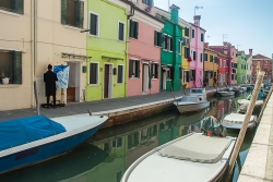 Burano en bleu