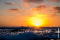 Sunset on johanna beach