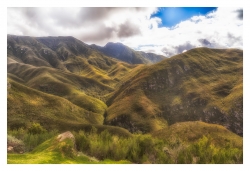Paysage de l'Afrique du Sud