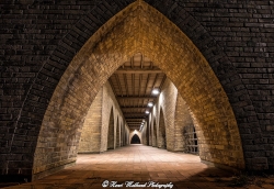 Les couloirs de l'abbaye