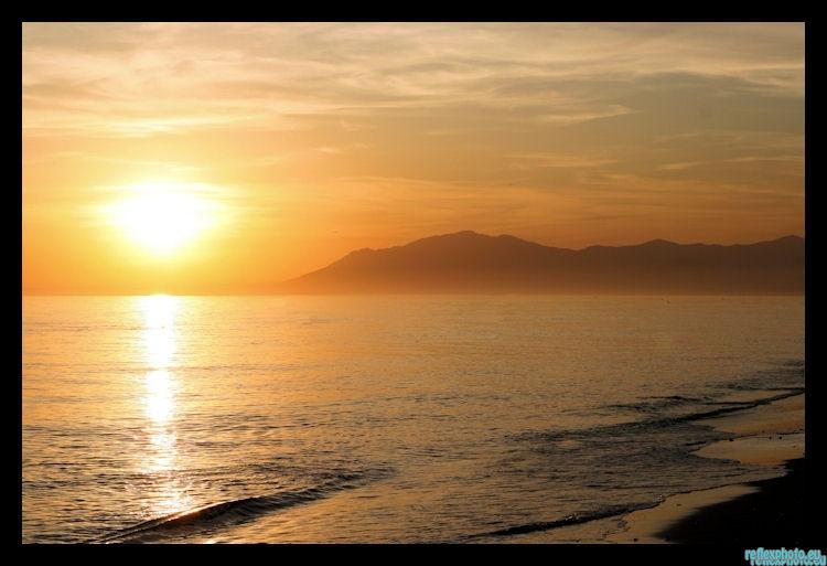 Couché de soleil andalou