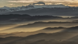 Lever sur le Mont Blanc*