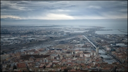 Sète, depuis le Mont Saint Clair