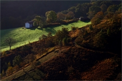 En haut de la colline