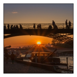 Coucher de soleil in Paris