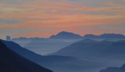 Le Vercors au couchant