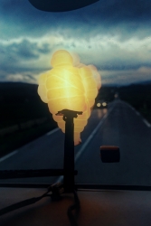j'étais sur la route ...