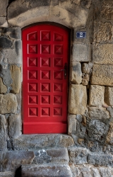 la porte rouge