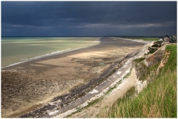 Baie de Somme du haut de la falaise
