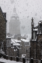 sous la neige