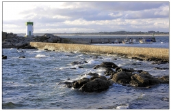 sur la pointe