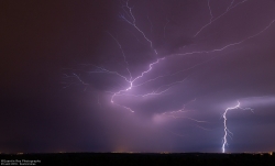 Orage sur le littoral
