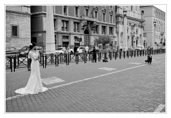 La mariée et le photographe