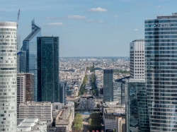 Lors d'une balade à La Défense