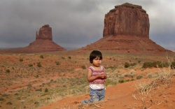 Indienne Navajo   Monument Valley