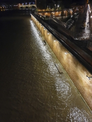 Inondation des quais